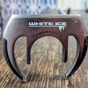 Odyssey Sabertooth White Ice RH Putter With Cover All Original